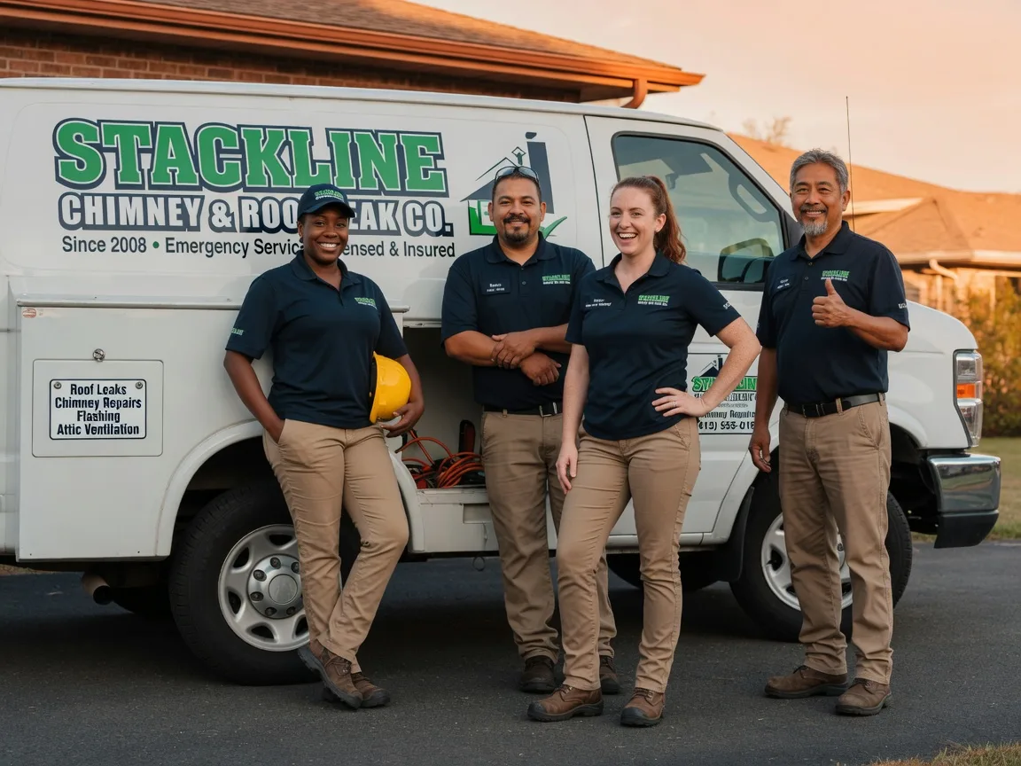 Chimney flashing repair company in Gibson, GA